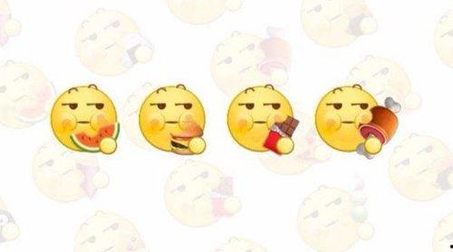 女生发吃瓜的暗示含义